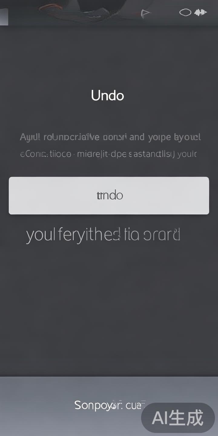 部分平台提供直接的“撤销”按钮，点击后会弹出确认框